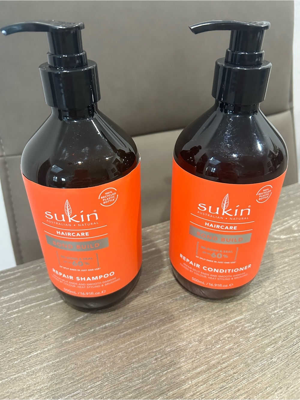Sukin Australian Bond Build Repair Shampoo & Conditioner